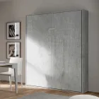 Vertikales Klappbett für Doppelbetten in verschiedenen Ausführungen - Magiccompare Viadurini