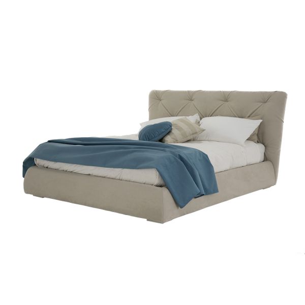 Doppelbett mit container in modernem design made in italy - gaven
