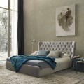 Doppelbett mit Bettcontainer, zeitgemäßes Design Selene Bolzan