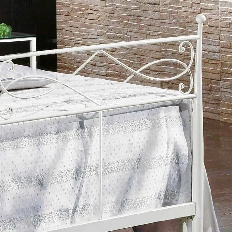 Bed Design geschmiedet Schmiedeeisen Hand Sydney Viadurini