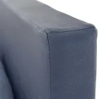 Luxuriöses Doppelbett aus Öko-Leder oder Stoff mit Box, hergestellt in Italien – Nuvola Viadurini