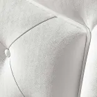 Kunstleder gepolstertes Doppelbett mit Box 160x190 / 200 cm Agly Viadurini