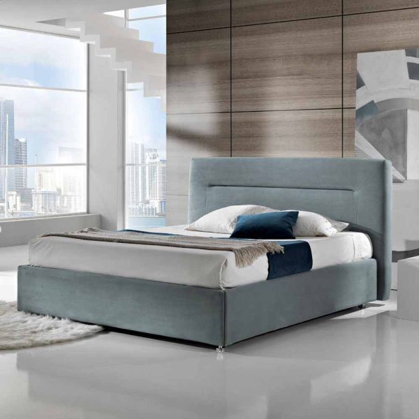 Doppelbett, gepolstert, modern, aufbewahrungsbox 160x190/200 cm sun