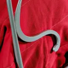 Doppelbett in Eisenfertigkeit mit konischen Beinen Zoe Viadurini