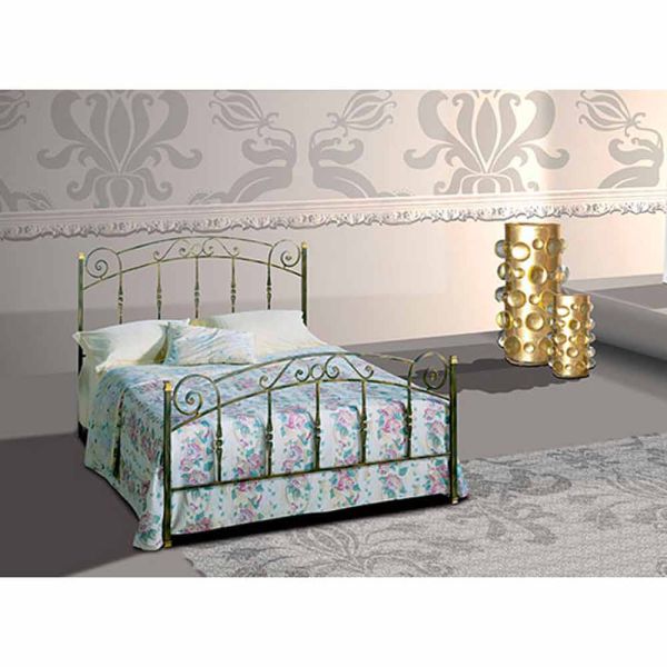 Doppelbett aus schmiedeeisen diamante