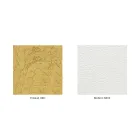 Doppelbett aus echtem Leder, komplett mit Matratze und 2 Nachttischen – King-Size-Bett Viadurini