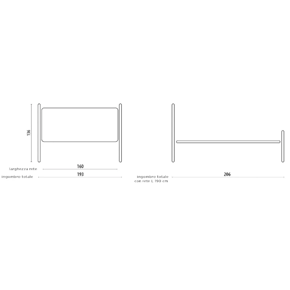 Doppelbett aus echtem Leder, komplett mit Matratze und 2 Nachttischen – King-Size-Bett Viadurini