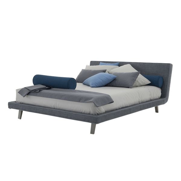 Hochwertiges, modernes gepolstertes doppelbett, hergestellt in italien – yurgen