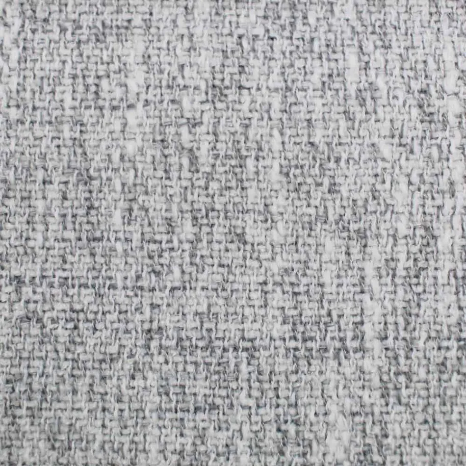 Rundes Design Doppelbett bezogen in Made in Italy Stoff - Rello Viadurini