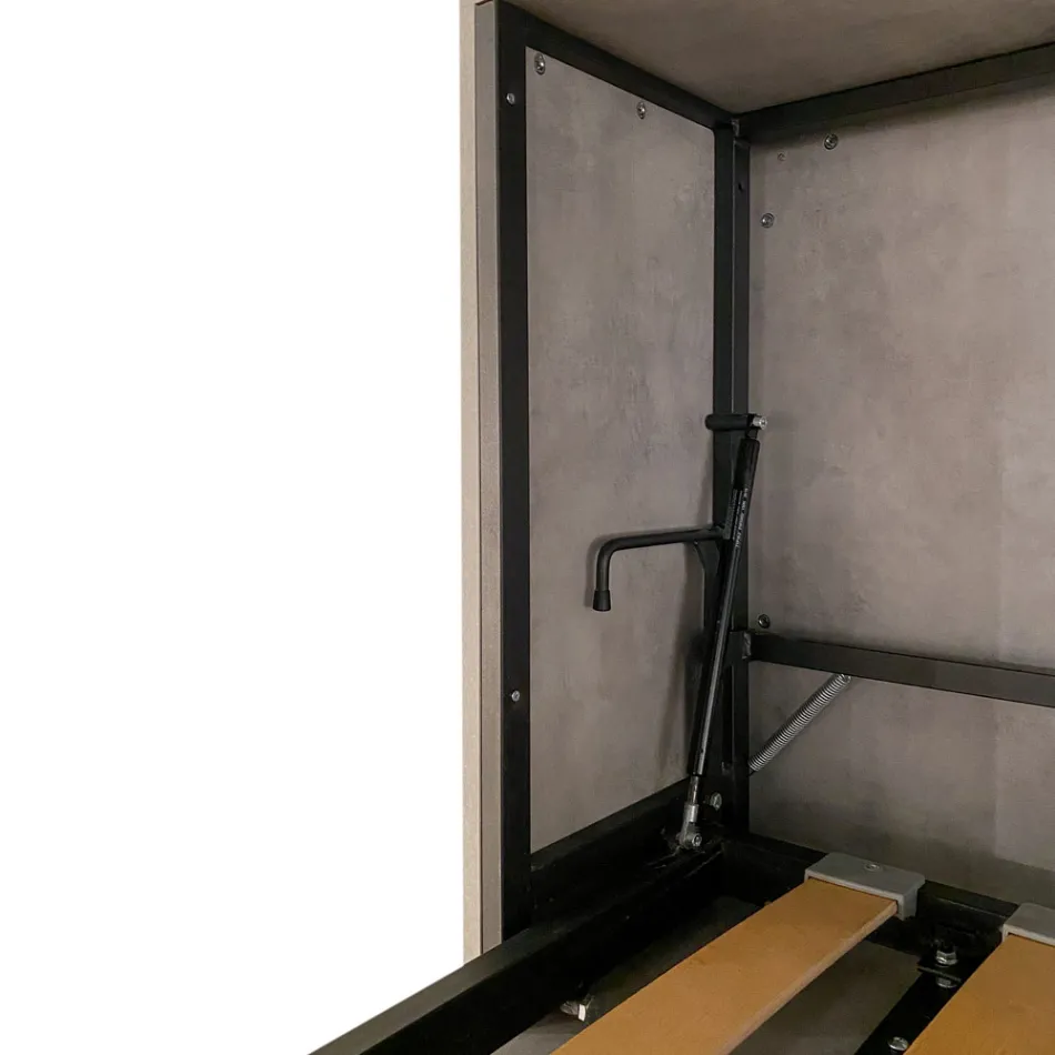 Horizontales Klappbett, Made in Italy – Collaborative Viadurini