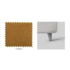 Einzelbett mit optionalem Stauraum, hergestellt in Italien – Ciccio Viadurini