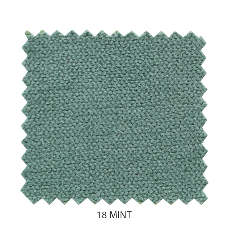 Gepolstertes Einzelbett mit optionalem Stauraum, hergestellt in Italien – Akira Viadurini