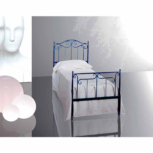 Einzelbett aus schmiedeeisen auriga
