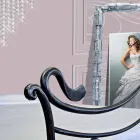 Einzelbett im Schmiedeeisen Febo Viadurini