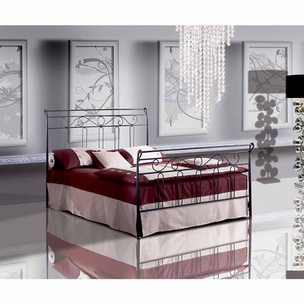 Jugend und queen size betten aus schmiedeeisen garofano
