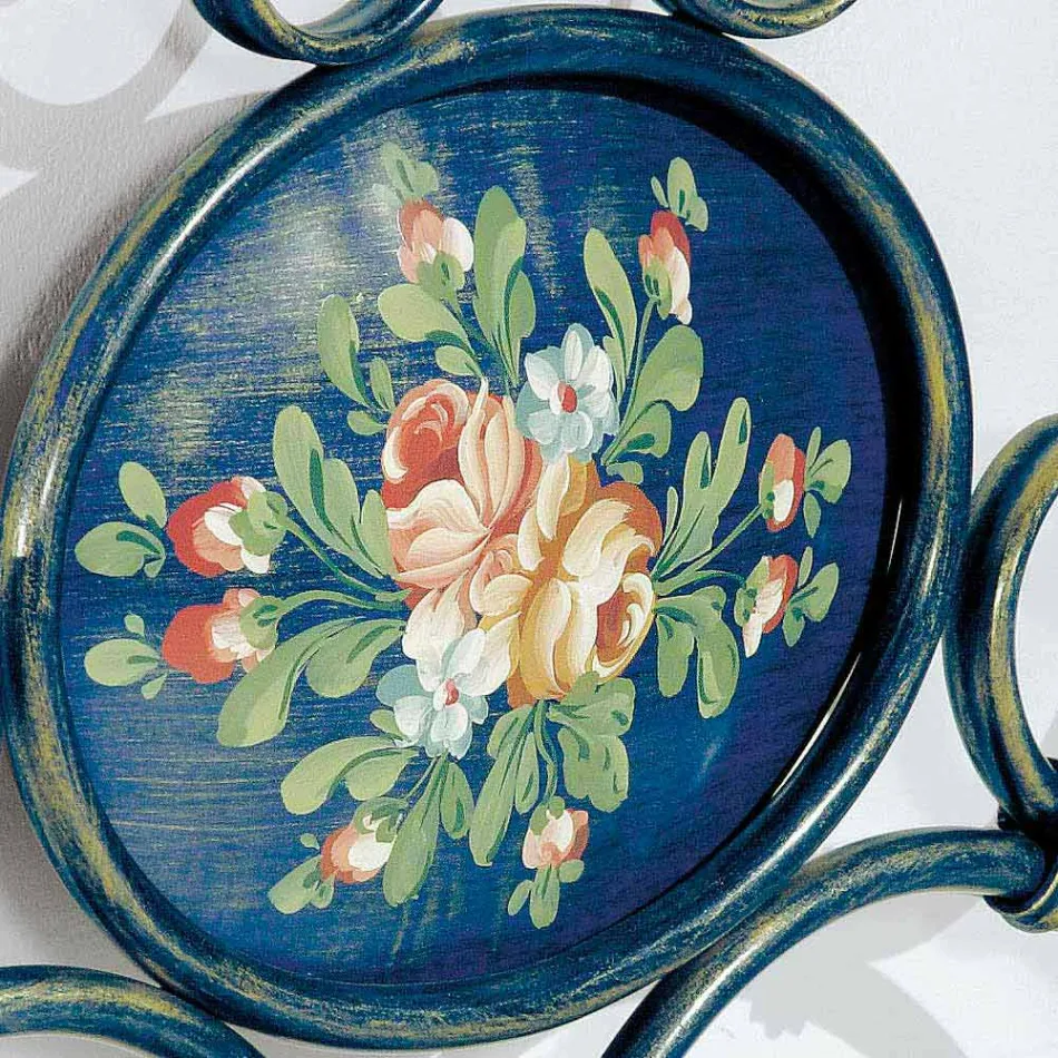 Queen-Size-Bett aus Schmiedeeisen zerquetscht Gloria Entwurf Viadurini