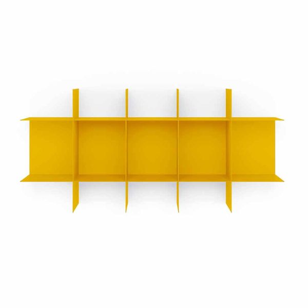 Modulares design wand bücherregal aus hochwertigem metall - roger