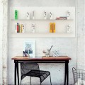 Design Wand Bücherschrank Skyline 186x86 Mabele