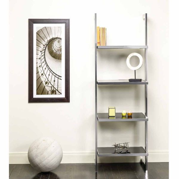 Wand- und stahlregal im design 60x180x44cm tafre