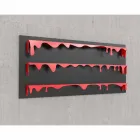 Library Motiv Kolata 186x86 (3 Böden) Mabele Viadurini