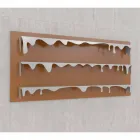 Library Motiv Kolata 186x86 (3 Böden) Mabele Viadurini