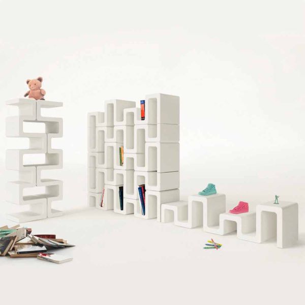 Bücherregal modern sisma made in italy