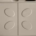 Sideboard Rialto mit vier Türen aus MDF und Melamin in zwei Ausführungen, hergestellt in Italien Viadurini