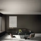 Sideboard aus Holz mit Glasstruktur Made in Italy - Azuki Viadurini