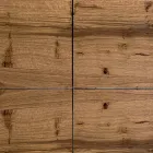 Wohnzimmer-Sideboard aus MDF mit 2 Fußstützen Made in Italy - Rosalba Viadurini