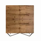 Wohnzimmer-Sideboard aus MDF mit 2 Fußstützen Made in Italy - Rosalba Viadurini