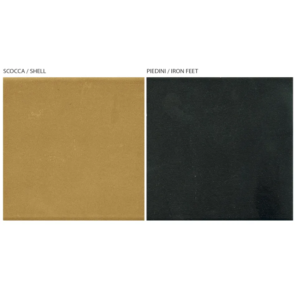 Wohnzimmer-Sideboard mit 4 Türen in verschiedenen Ausführungen, hergestellt in Italien – Heidi Viadurini