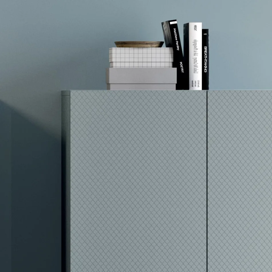 Hochwertiges Wohnzimmer-Sideboard aus ökologischem Holz Made in Italy - Nazife Viadurini