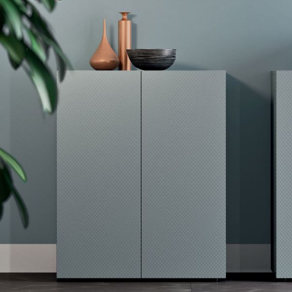 Hochwertiges wohnzimmer-sideboard aus ökologischem holz made in italy - nazife