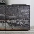 Wohnzimmer-Sideboard mit 3 Türen in verschiedenen Ausführungen, hergestellt in Italien – Ole Viadurini