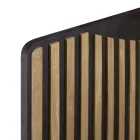 Wohnzimmer-Sideboard mit 3 Türen in nordischer Eichenoptik – Linda Viadurini