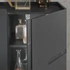 Madia in Melamin und MDF mit Laminateinsätzen Made in Italy - Gordita Viadurini