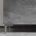 Modernes Sideboard mit drei Türen aus Bronze oder grauem Melamin Made in Italy - Clemente Viadurini