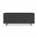 Modernes Sideboard aus furniertem Eschenholz Made in Italy - Galassia