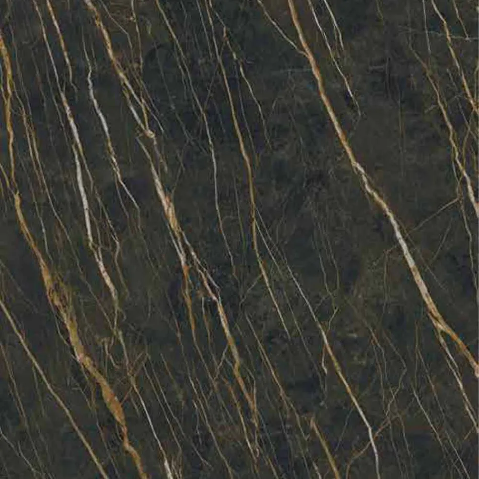 Modernes Sideboard auf Rauchglasrädern und Keramikplatte Made in Italy - Sciocca Viadurini