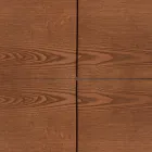 Wohnzimmer-Sideboard MDF-Struktur und Massivholz 4 Türen Made in Italy - Rosalba Viadurini