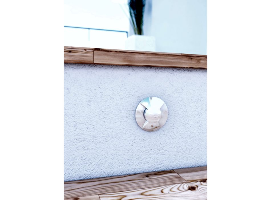Marker Outdoor LED Einbaustrahler aus Edelstahl 4 Stück - Rhombus Viadurini