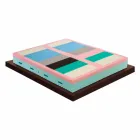 Sieben-Zonen-Memory-Matratze Double H 25 cm Made in Italy - Vielseitig Viadurini