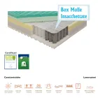 Quadratische und halbe Matratze mit Taschenfedern und Bio Up Memory - Biomemory Viadurini