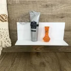 Weißes Corian Wandregal L 35 oder L 60 cm Made in Italy Qualität - Elono Viadurini