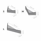 Design Wandregal aus Sperrholz und Metall mit Garderobe - Berema Viadurini