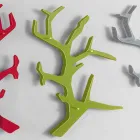 Plexiglas Wandregal mit Kleiderhaken Made in Italy - Neon Viadurini