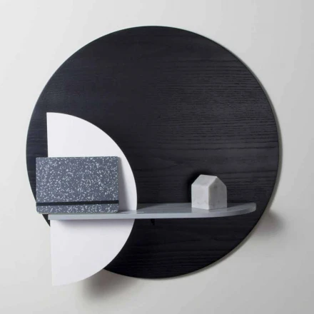 Design Regal in lackiertem Multilayer bestehend aus modularen Paneelen - Livia Viadurini