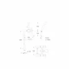 Klassischer Mischer für Bodenbadewanne aus Messing Made in Italy - Panico Viadurini