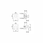Duschmischer mit 5-Wege-Umlenker Made in Italy - Sika Viadurini