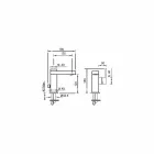 Waschbeckenmischer mit Seitenhebel von Made in Italy Design - Panela Viadurini